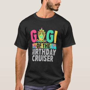 Camiseta Gigi do Cruiser de Aniversário Diversão Cruzeiro d