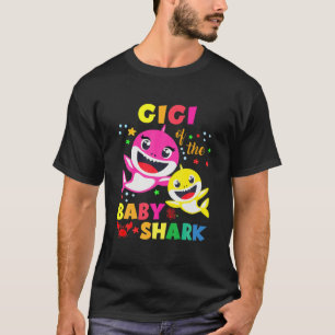 Camiseta Gigi Do Pai De Tubarão De Aniversário, Mãe Que