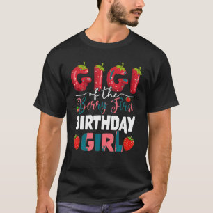 Camiseta Gigi do Primeiro Aniversário de Berry de Girl Stra