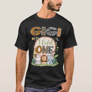 Camiseta Gigi Dos Animais Safari Selvagens De Um primeiro a