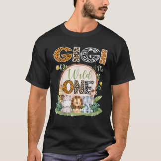 Camiseta Gigi Dos Animais Safari Selvagens De Um primeiro a