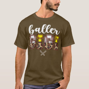 Camiseta Gigi Gigi Baseball Gigi Vovô T-Shirt Gigi Gigi