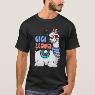 Camiseta Gigi Llama Matching Family Christmas Pajamas Gifts