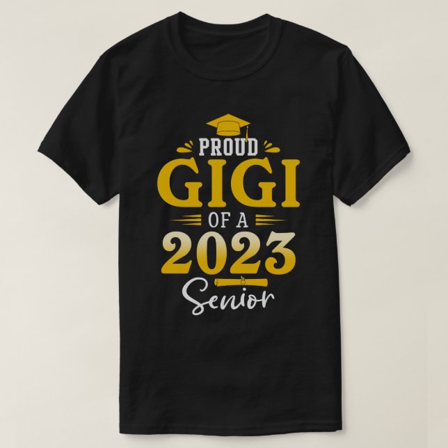 Camiseta GIGI Orgulhoso De Uma Graduação De Mais velho 2022 (Frente do Design)