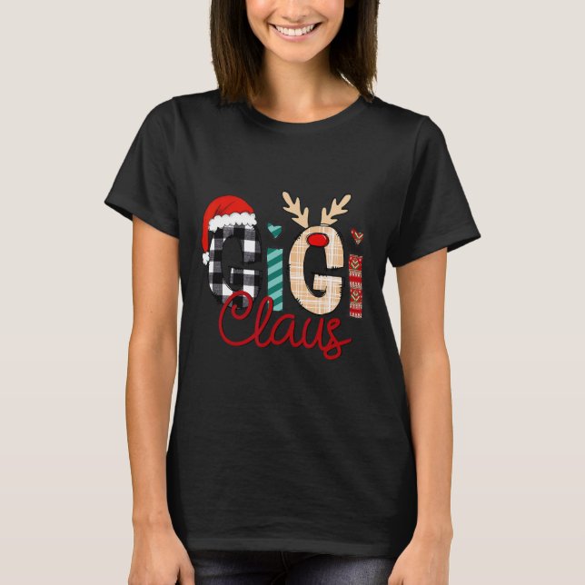 Camiseta Gigi Papai Noel Rena de Natal  (Frente)