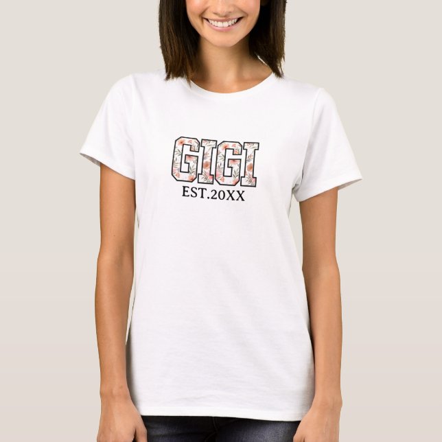 CAMISETA GIGI PERSONALIZADO (Frente)
