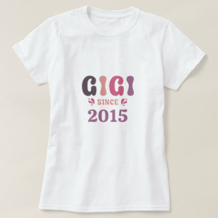 Camiseta Gigi personalizado desde o presente do Dia de as m