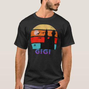 Camiseta Gigi Retro Sunset Ocean Avô