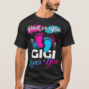 Camiseta Gigi Rosa Ou Azul Te Ama A Revelação Do Gênero Do