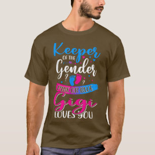 Camiseta Gigi Rosa Ou Azul Te Ama Mantendo O Gênero Reveal