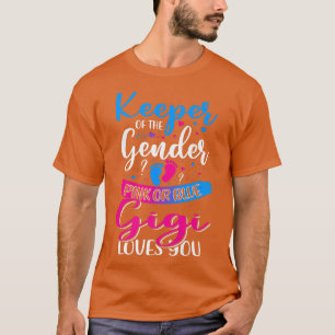 Camiseta Gigi Rosa Ou Azul Te Ama Mantendo O Gênero Reveal
