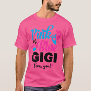 Camiseta Gigi Rosa Ou Azul Te Ama Sexo Reveal Baby Ann