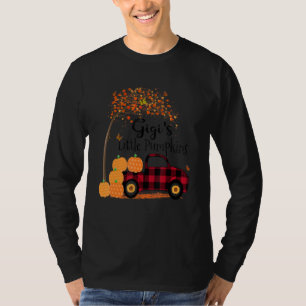 Camiseta Gigi S Little Pumpkins Red Truck Art