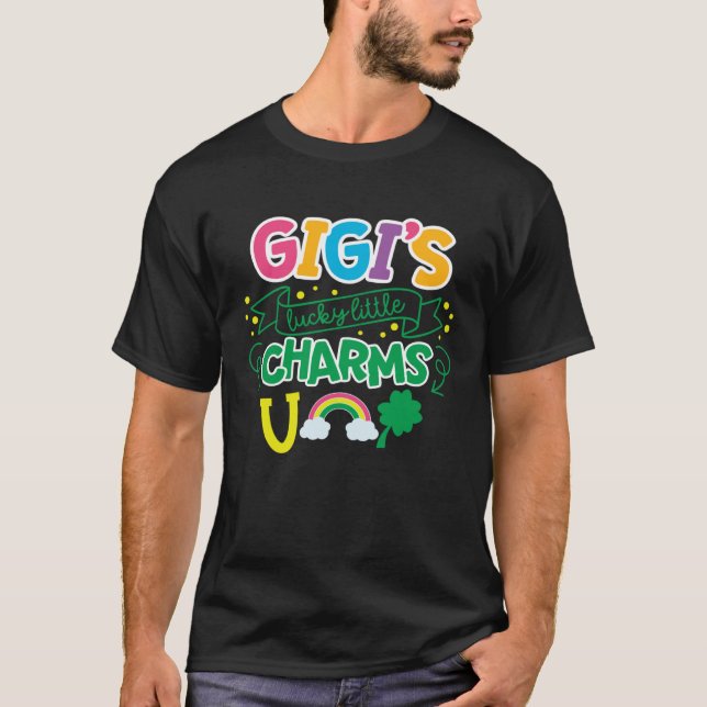 Camiseta Gigi's Lucky Little Charms C Shamrock (Frente)