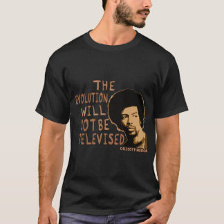 Camiseta Gil Scott-Heron - A Revolução Não Será Telev