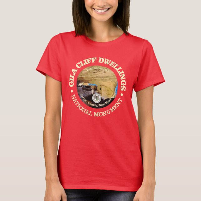 Camiseta Gila Cliff Dwellings (NM) (Frente)