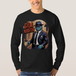Camiseta Gila Mobster Ilustração Combo Criatura Funny