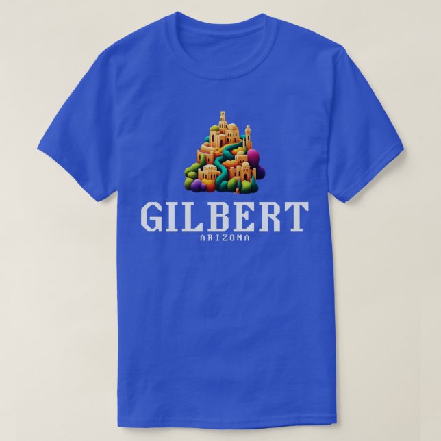 Camiseta Gilbert Arizona (Frente do Design)
