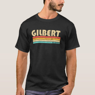Camiseta Gilbert Az Arizona Funny City Home Roots Retro 70s