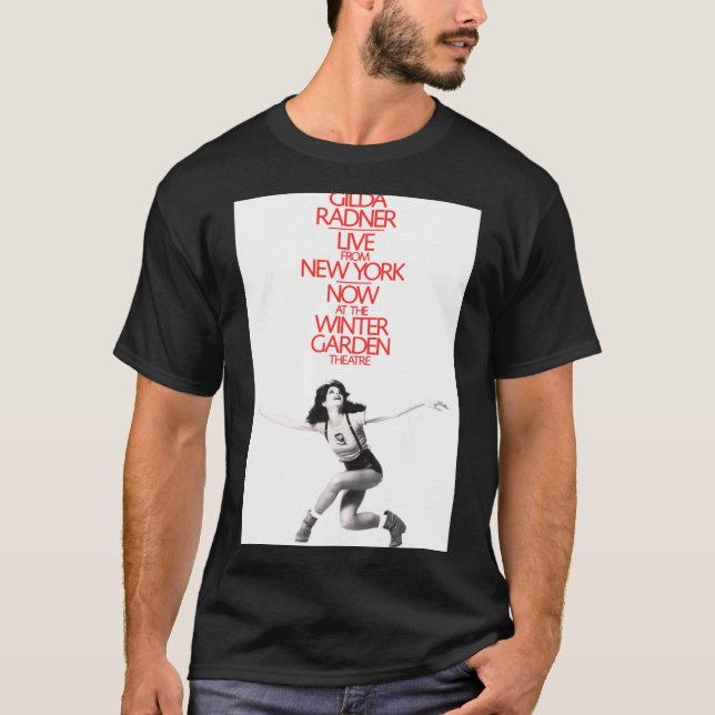 Camiseta Gilda Radner Live From New York  (Frente)