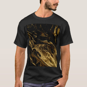 Camiseta Gilded Elegance: A Esplêndida Magia de Marbling