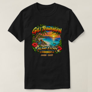 Camiseta Gili Trawangan Lombok Personalizado