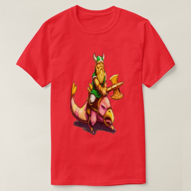 Camiseta Gilius Thunderhead Ouro Ax (Frente do Design)