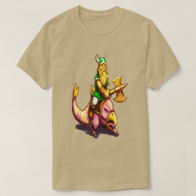 Camiseta Gilius Thunderhead Ouro Ax Classic TSirt (Frente do Design)
