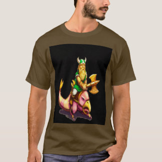 Camiseta Gilius Thunderhead Ouro Ax Graphic TSirt