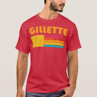 Camiseta Gillette Wyoming Vintage aflita Souvenir