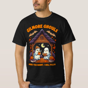 Camiseta Gilmore Ghouls Onde Você Assombra Eu Vou Seguir
