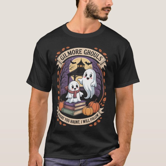 Camiseta Gilmore Ghouls Onde Você Assomina12 (Frente)