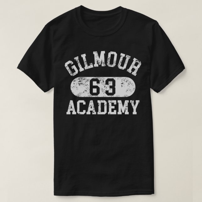 Camiseta Gilmour Academy 63 (as worn by David Gilmour)  Zip (Frente do Design)