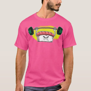 Camiseta Gim I Fitness I Comida Japonesa I Levantamento de 