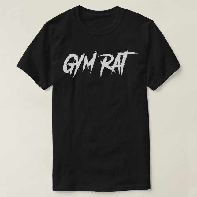 Camiseta Gim Rat Presente Homens Roupa Grafite De Malhação (Frente do Design)