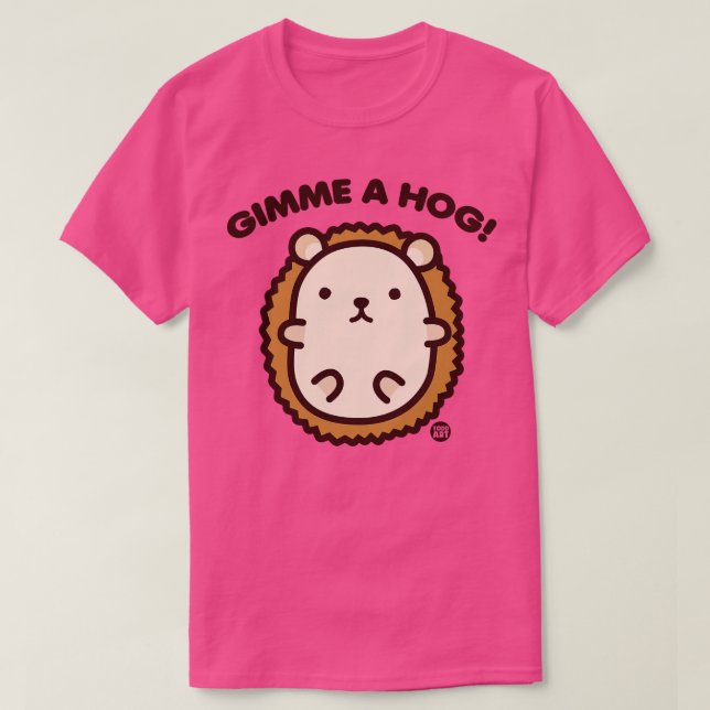 CAMISETA GIMME HOG (Frente do Design)