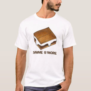 Camiseta GIMME S'MORE Chocolate Marshmallow Camp S'mores