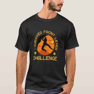 Camiseta Gimnética Da Alavanca Frente Calistenicos Cortados
