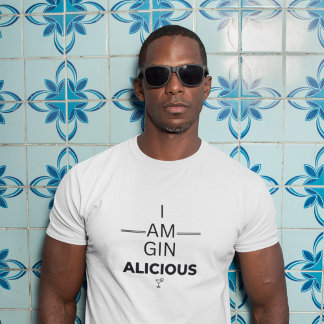 Camiseta Gin Alicious Mens T-Shirt