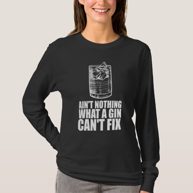 Camiseta Gin Beba Gin  Gin Álcool (Frente)