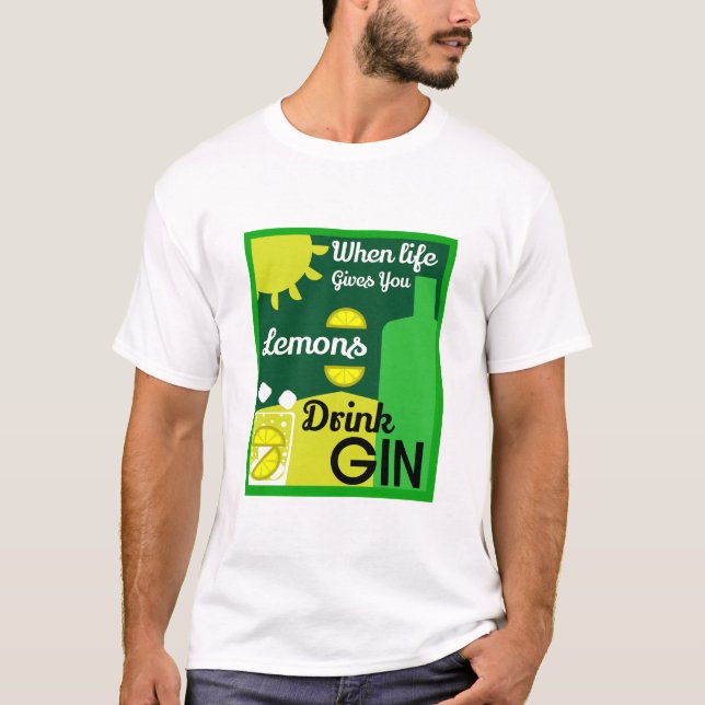 Camiseta Gin Drinkers | Love Gin | Casa Decor | BARES (Frente)