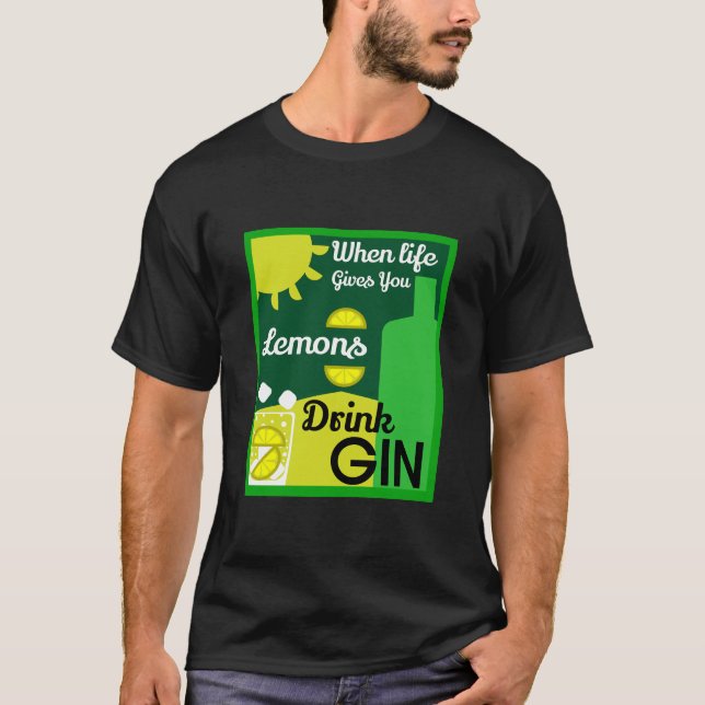 Camiseta Gin Drinkers | Love Gin | Casa Decor | BARES (Frente)