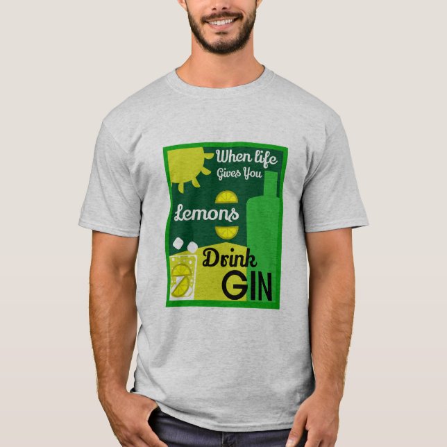 Camiseta Gin Drinkers | Love Gin | Casa Decor | BARES (Frente)