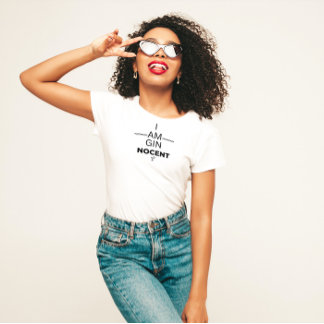 Camiseta Gin Nocent Ladies V Neck T-Shirt