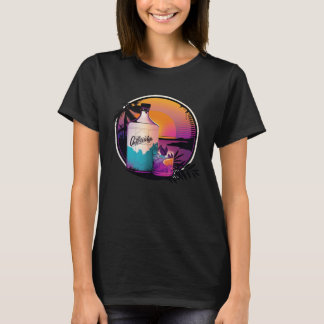 Camiseta Gin Synthwave 80s Retrowave Aesthetic