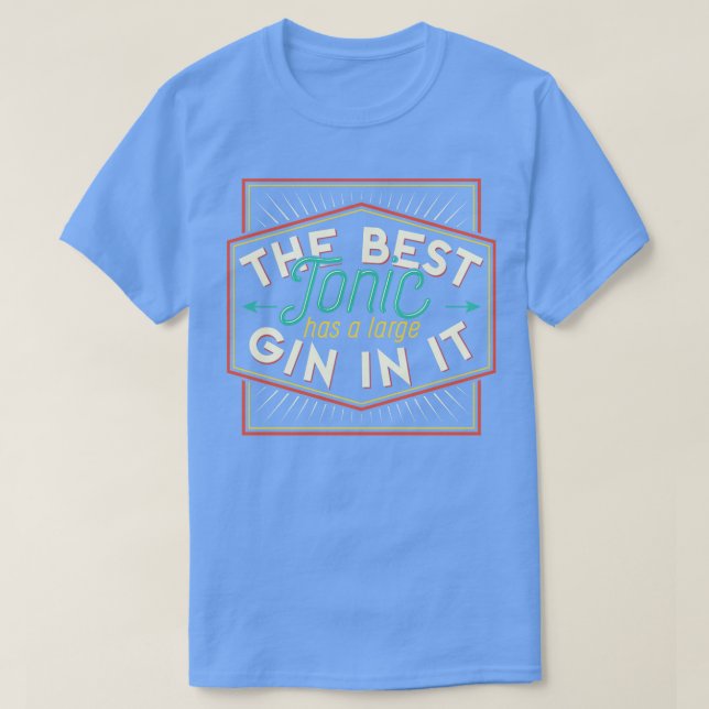 Camiseta Gin Tonic 5 (Frente do Design)