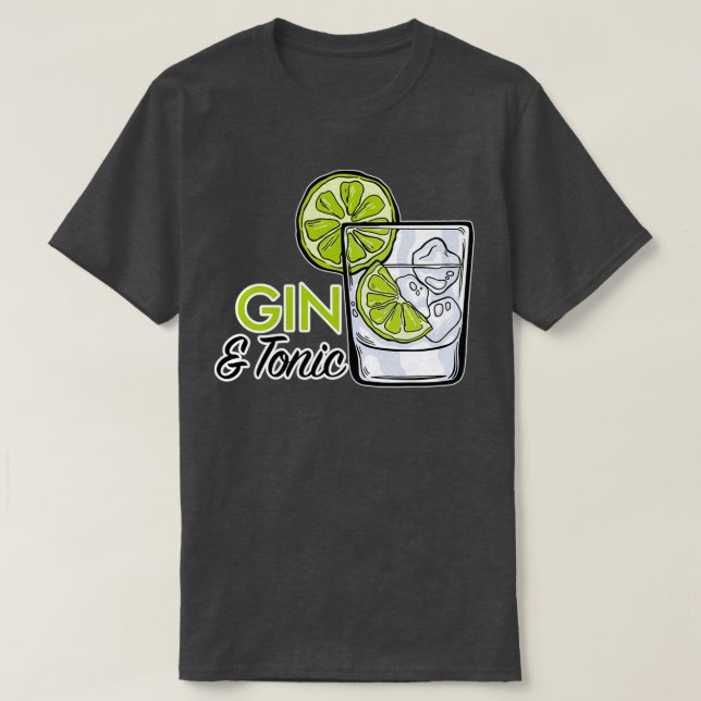 Camiseta Gin Tonic Longdrinker Party JGA Gift 5 (Frente do Design)