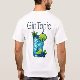 Camiseta Gin Tonic T-Shirt – Crisp Botanical Cocktail