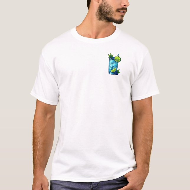 Camiseta Gin Tonic T-Shirt – Crisp Botanical Cocktail (Frente)