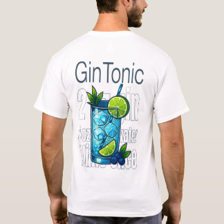 Camiseta Gin Tonic T-Shirt – Crisp Botanical Cocktail